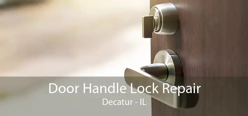 Door Handle Lock Repair Decatur - IL